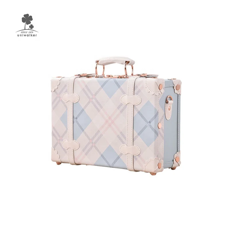 Travel Fashion Luxury Mini Pu Leather Grid Pattern Waterproof Duffel Suitcase Luggage Bag For Women
Travel Fashion Luxury Mini Pu Leather Grid Pattern Waterproof Duffel Suitcase Luggage Bag For Women