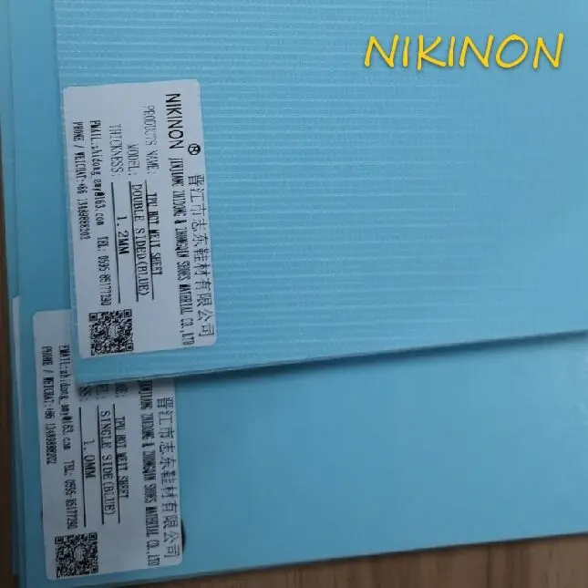 TPU RAW MATERIAL THERMOPLASTIC SHOES TOE PUFF AND COUNTER MATERIAL CHEMICAL SHEET FOR MAN SHOES, White, yellow,blue , brown .
TPU RAW MATERIAL THERMOPLASTIC SHOES TOE PUFF AND COUNTER MATERIAL CHEMICAL SHEET FOR MAN SHOES, White, yellow,blue , brown .