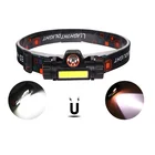 Magnet base camp light, 8w 700lm cob XPE rechargeable led headlamp