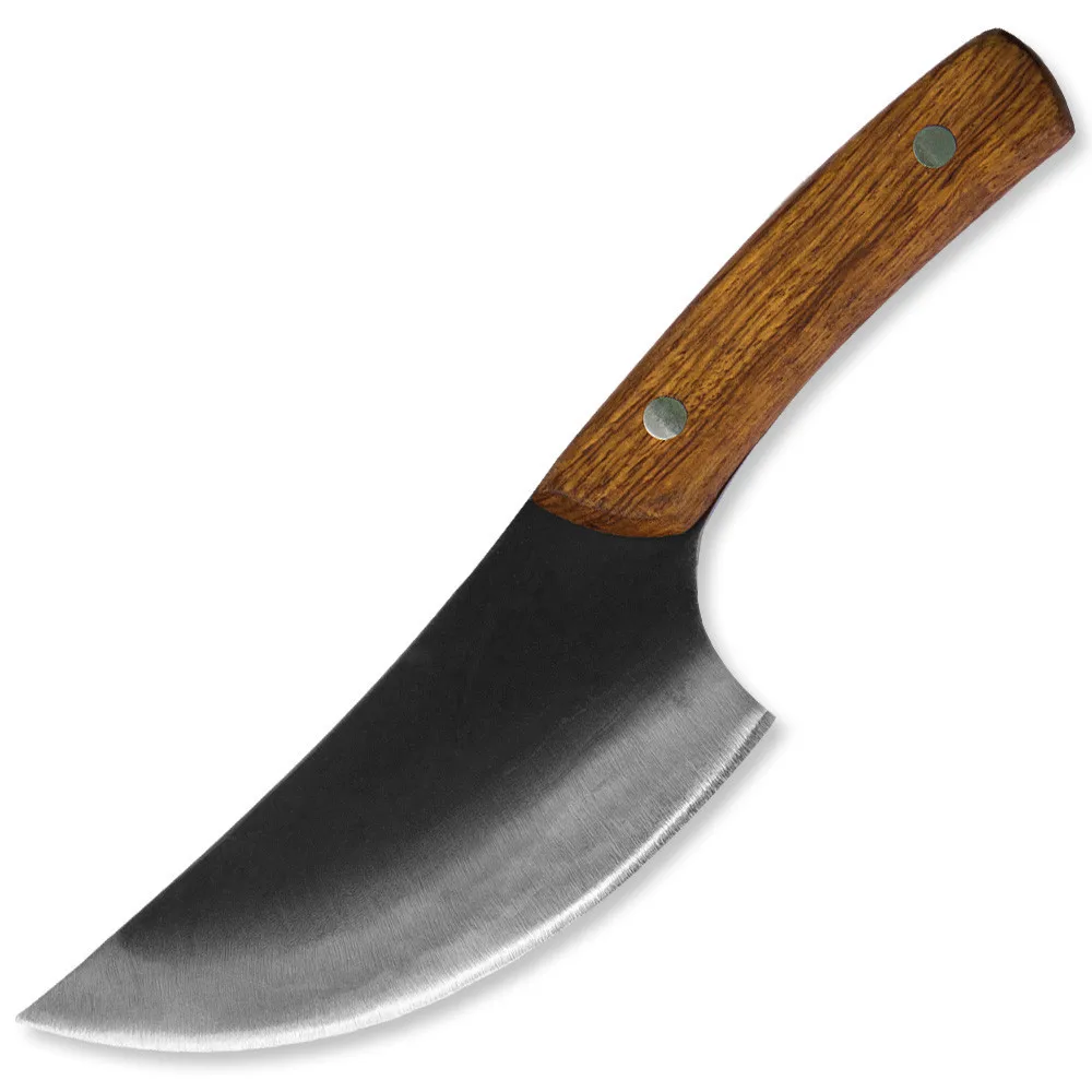 Qing JapaneseHigh carbon steel forging knife hand-made by chef tang sliced with kitchen knife butcher knife with wooden handle
Qing JapaneseHigh carbon steel forging knife hand-made by chef tang sliced with kitchen knife butcher knife with wooden handle