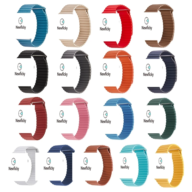 High quality Apple Watch strong magnetic leather loop band iwatch series 6 5 4 3 2 replacement wrist strap 38mm 40mm 42mm 44mm
High quality Apple Watch strong magnetic leather loop band iwatch series 6 5 4 3 2 replacement wrist strap 38mm 40mm 42mm 44mm