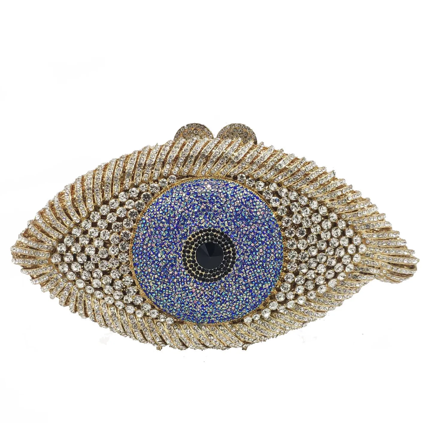 China Wholesales Luxury Crystal Eyes Shape Full Rhinestone Diamond Ladies Clutch Bag Evening Bag, Silver
China Wholesales Luxury Crystal Eyes Shape Full Rhinestone Diamond Ladies Clutch Bag Evening Bag, Silver
