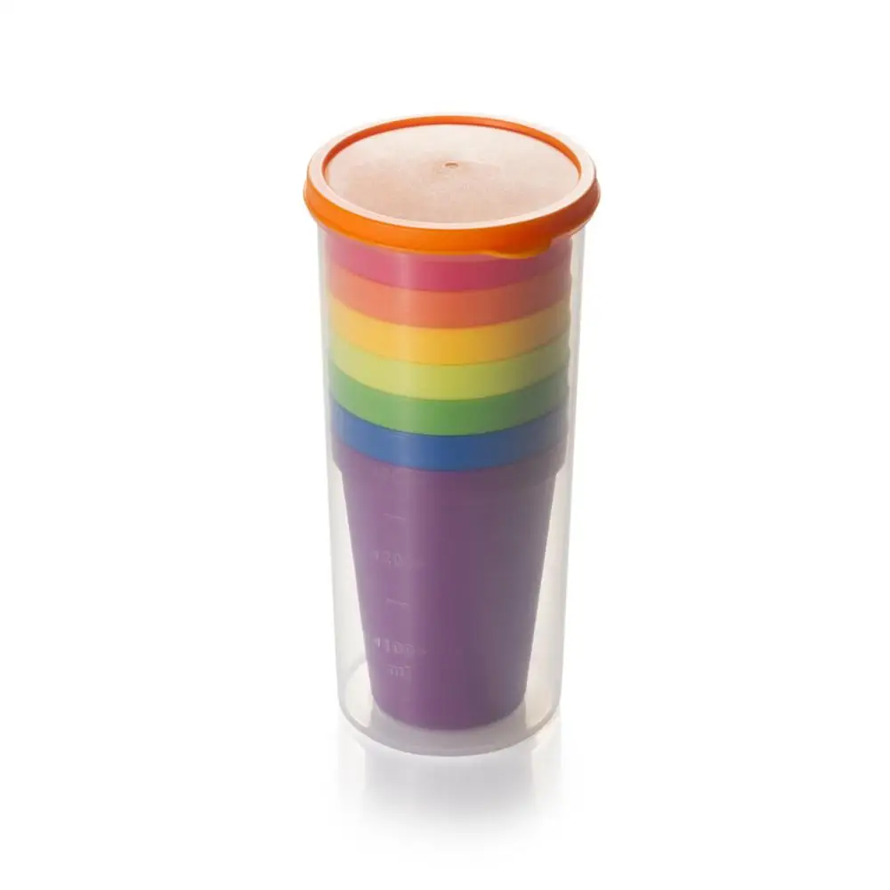 Eco Friendly Travel And Outdoor Plastic Cold And Hot Drinking Cup Set With Lid, Rainbow color
Eco Friendly Travel And Outdoor Plastic Cold And Hot Drinking Cup Set With Lid, Rainbow color