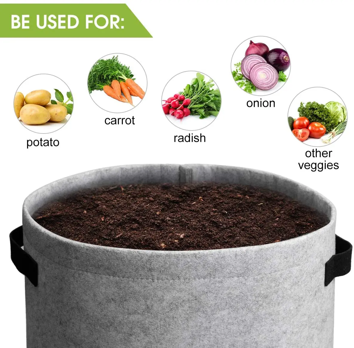 felt plant grow bag with multi-pockets polyester felt material black planter bag, Customized
felt plant grow bag with multi-pockets polyester felt material black planter bag, Customized