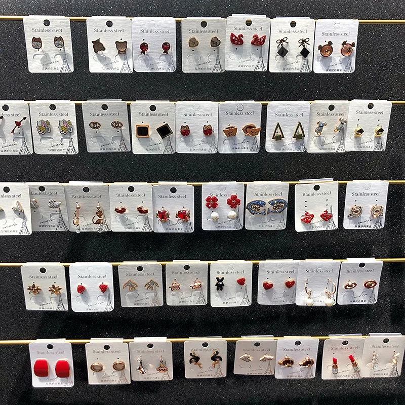 Best fashion earring cute huggie earrings cute animal earrings for children Mixed wholesale
Best fashion earring cute huggie earrings cute animal earrings for children Mixed wholesale