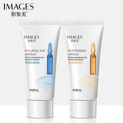 IMAGES Hyaluronic Acid Moisturizing Cleanser Cleansing Moisturizing Small Ampoule Facial Cleanser Soft Skin Care 60g, Milk white cream
IMAGES Hyaluronic Acid Moisturizing Cleanser Cleansing Moisturizing Small Ampoule Facial Cleanser Soft Skin Care 60g, Milk white cream