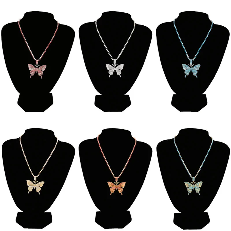New gold plated jewelry stainless steel butterfly cuban necklace pendant, Picture shows
New gold plated jewelry stainless steel butterfly cuban necklace pendant, Picture shows