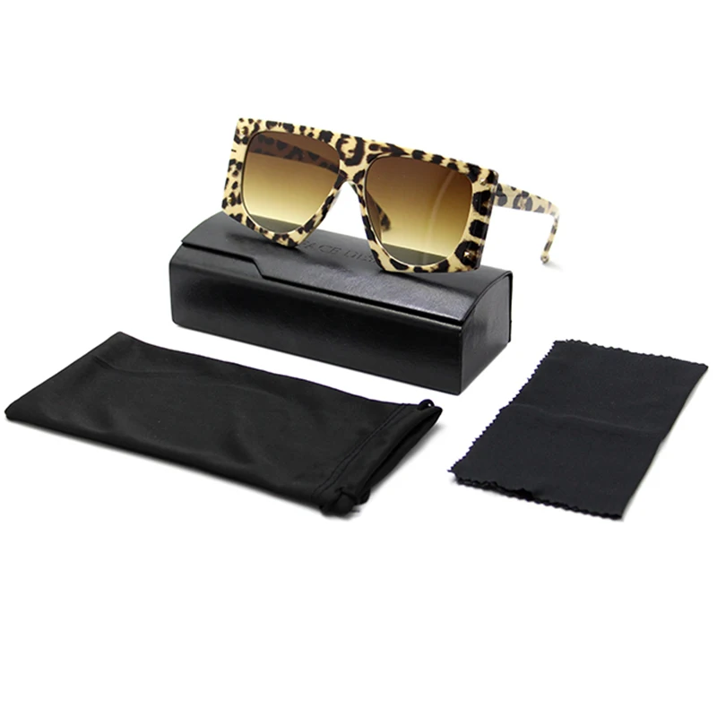 Customized Fashion Design Factory Cheap Leopard PC UV400 Protection Fashionable Large Frame 9Colors Woman Big Sunglasses
Customized Fashion Design Factory Cheap Leopard PC UV400 Protection Fashionable Large Frame 9Colors Woman Big Sunglasses