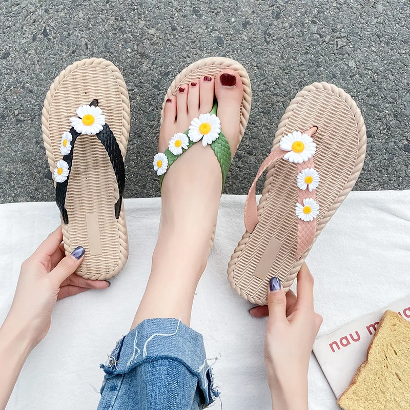 ZLS151 Beach Flower summer flip-flops Cute Girls High quality slippers, White, green, black, pink
ZLS151 Beach Flower summer flip-flops Cute Girls High quality slippers, White, green, black, pink