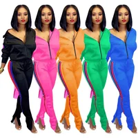 2020 New Fashion 2 Piece Set Women Sportswear Tracksuits Two Piece Set Women Clothing
2020 New Fashion 2 Piece Set Women Sportswear Tracksuits Two Piece Set Women Clothing