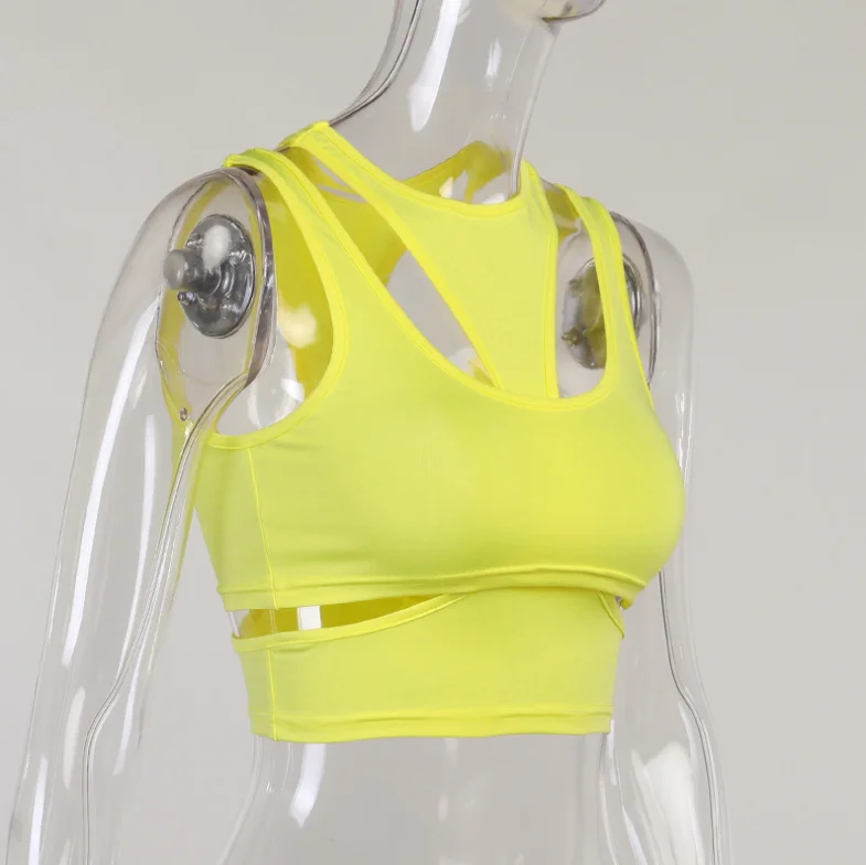 V neck chest sports short two piece Top Wrapped Chest Girl Lady Vest Seamless Bra set sexy, Customized colors
V neck chest sports short two piece Top Wrapped Chest Girl Lady Vest Seamless Bra set sexy, Customized colors