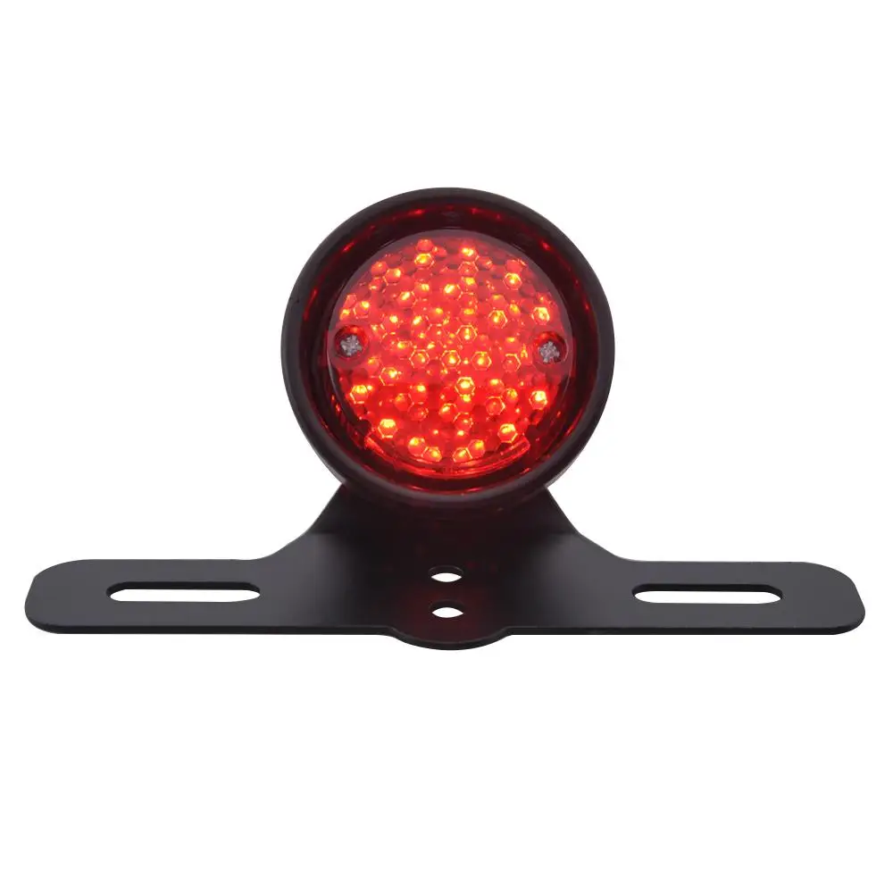 Combo Tail Brake Light With License Plate Holder+Retro Rear Fender Mudguard For Harley Bobbers Chopper Cafe Racer Motorcycles