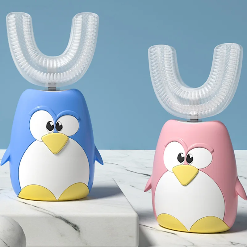 Ultra Soft Waterproof Teeth Whitening Baby Ultrasonic Children Sonic U Shaped Electric Toothbrush For Kids Hygiene Kit
Ultra Soft Waterproof Teeth Whitening Baby Ultrasonic Children Sonic U Shaped Electric Toothbrush For Kids Hygiene Kit