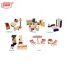 Wooden Play Set Toys for Kids Dolls House Furniture