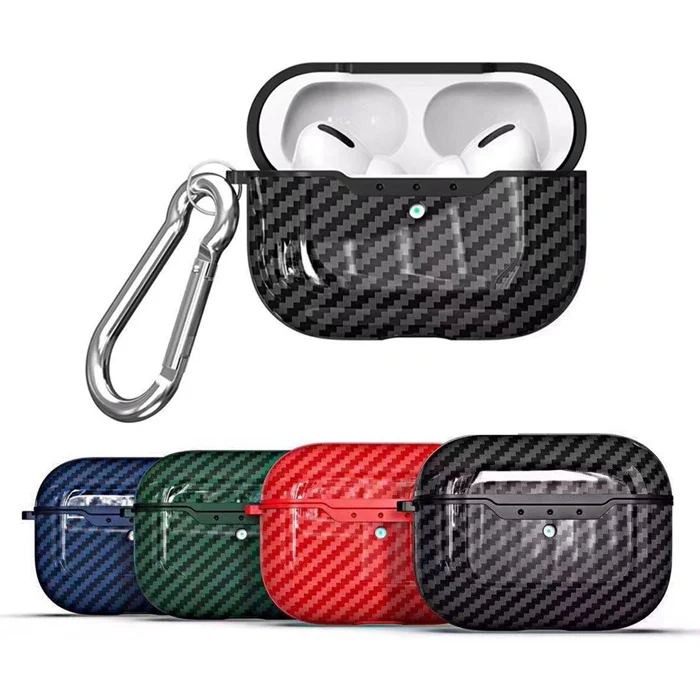 Protective Cover Waterproof Carbon Fiber Case For Airpod Pro 3, Earphone Case With Hook
Protective Cover Waterproof Carbon Fiber Case For Airpod Pro 3, Earphone Case With Hook