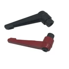 5/16-18 Female Clamping lever Red Adjustable handle knob