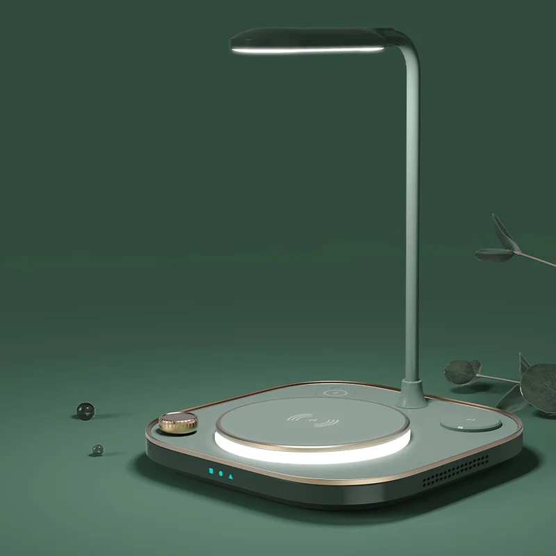 Adjustable Brightness Eye Protective LED Reading Table Lamp Smartphone Earphone Watch Wireless Charging 4 In 1 Charger Stand
Adjustable Brightness Eye Protective LED Reading Table Lamp Smartphone Earphone Watch Wireless Charging 4 In 1 Charger Stand