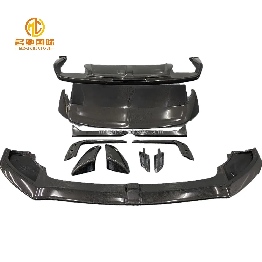 V8 changed to W12 style carbon fibre body kit front lip diffuser Spoiler Side skirts vent trim For Bentley Bentayga body kit
V8 changed to W12 style carbon fibre body kit front lip diffuser Spoiler Side skirts vent trim For Bentley Bentayga body kit