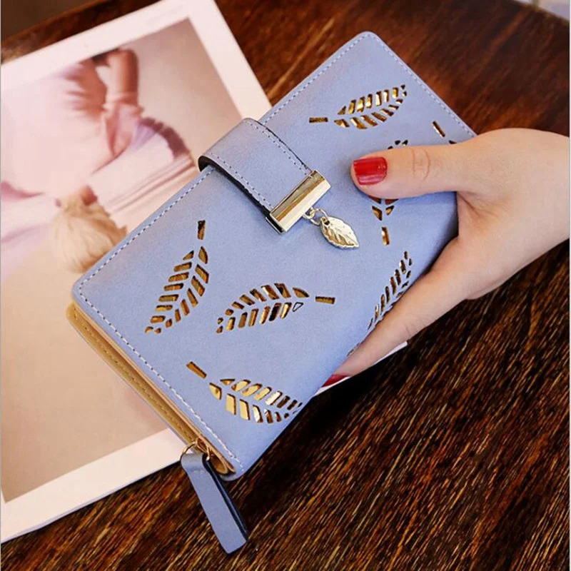 2021 New Korean version of women's wallet long fashion handbag hollow-leaf zipper clasp wallet women's bag, Customized color
2021 New Korean version of women's wallet long fashion handbag hollow-leaf zipper clasp wallet women's bag, Customized color
