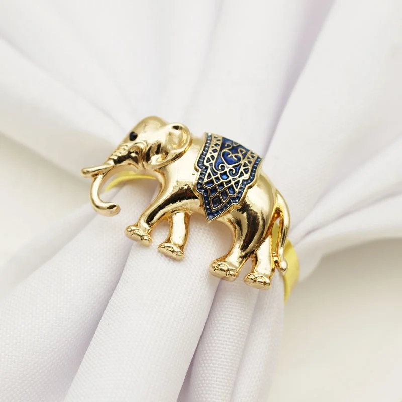 Elephant Napkin Buckle Hotel Wedding Party Decoration Accessory Napkin Rings For Restaurant HWM87
Elephant Napkin Buckle Hotel Wedding Party Decoration Accessory Napkin Rings For Restaurant HWM87