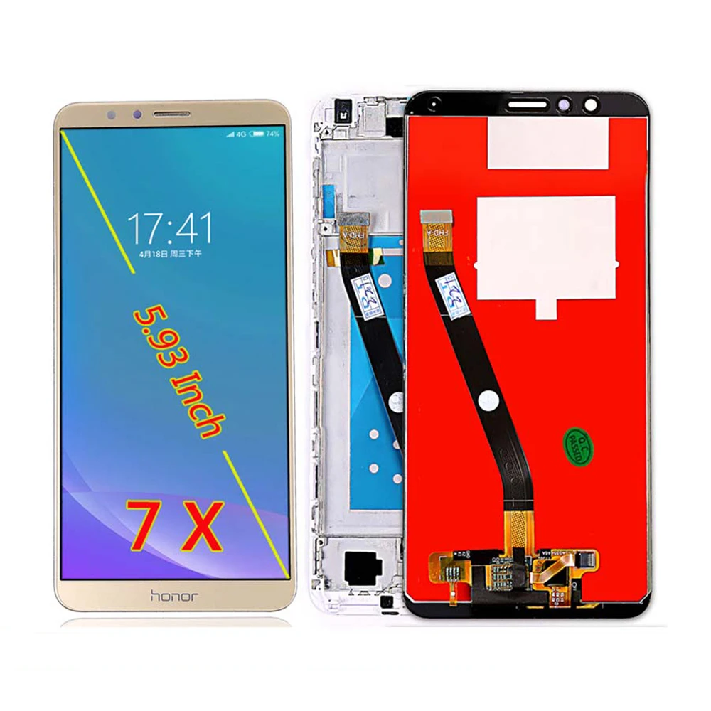 

Display For Honor 7X 7 X BND-L21/L22/L24 LCD Display Touch Screen Replacement for BND-L34 Huawei Mate SE Tested Phone LCD Screen