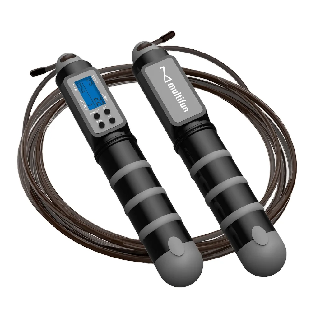 Factory wholesale price customized logo skipping rope count skipping rope smart skipping rope
Factory wholesale price customized logo skipping rope count skipping rope smart skipping rope