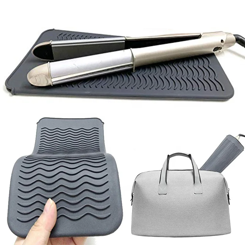 Heat-resistant/Heat Shield Silicone Mat Pouch Curling Iron Holder, Travel Cover Hair Straighteners Case
Heat-resistant/Heat Shield Silicone Mat Pouch Curling Iron Holder, Travel Cover Hair Straighteners Case