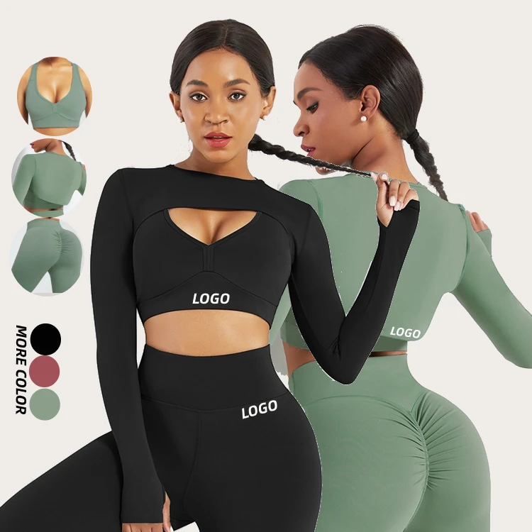 HEXIN Custom Logo Service Fitness Sportswear High Waist Leggings Set 3 Piece Yoga Set
HEXIN Custom Logo Service Fitness Sportswear High Waist Leggings Set 3 Piece Yoga Set