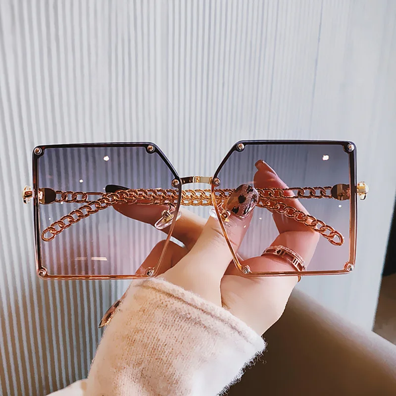 2021 Fashion Oversize Square Gradient Sunglasses For Women Vintage Alloy Hollow Leg Rivet Sun Glasses Elegant Shades (KSG073), As picture
2021 Fashion Oversize Square Gradient Sunglasses For Women Vintage Alloy Hollow Leg Rivet Sun Glasses Elegant Shades (KSG073), As picture