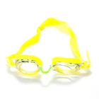 Custom logo silicone strap swimming pool gear best waterproof swim goggles