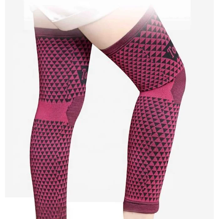 Magnetic Fiber Nano Health Care Far infrared Sports Knee Leg Support Sleeve, Wine red
Magnetic Fiber Nano Health Care Far infrared Sports Knee Leg Support Sleeve, Wine red
