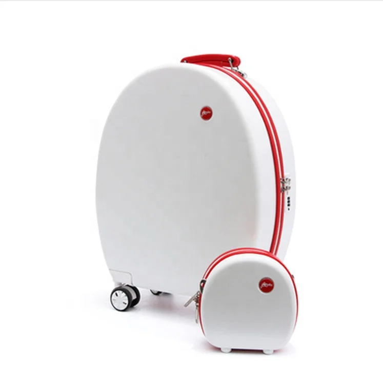 custom cute circular luggage 20 inch airport luggage trolley luggages for girls, Customized
custom cute circular luggage 20 inch airport luggage trolley luggages for girls, Customized