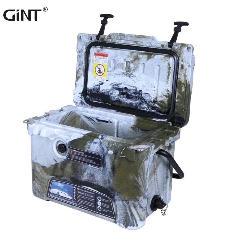 20QT Portable Handle Fishing Marble Color LLDPE PU Foam Ice Cooler Box, Red/blue/ customized
20QT Portable Handle Fishing Marble Color LLDPE PU Foam Ice Cooler Box, Red/blue/ customized