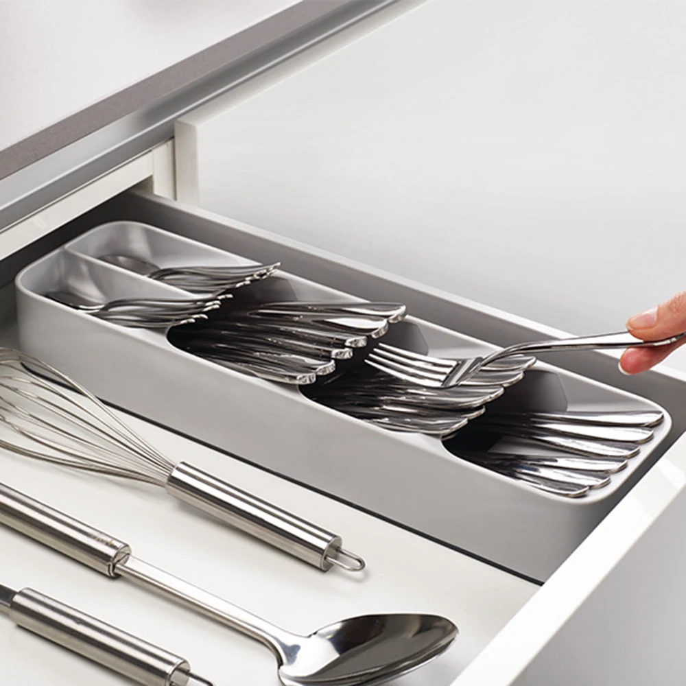 2020 Useful Kitchen Drawer Knife Fork Spoon Tray storage box Cutlery Drawer Organiser Kitchen Utensil Holder Storage Supplies
2020 Useful Kitchen Drawer Knife Fork Spoon Tray storage box Cutlery Drawer Organiser Kitchen Utensil Holder Storage Supplies