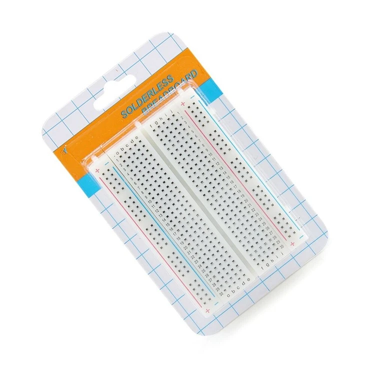 Universal Mini Solderless Breadboard Transparent Material 400 Points Available D 