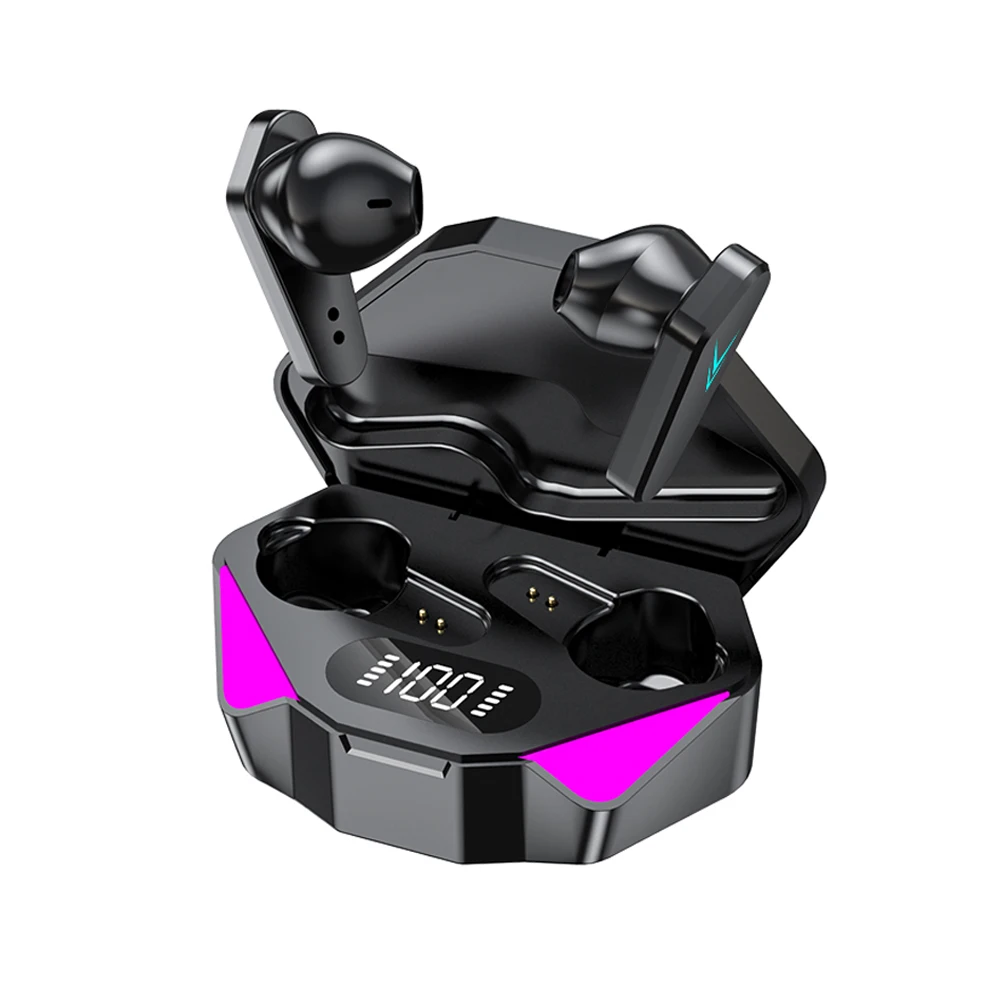 RICOO X15 TWS Auriculares Para Juegos Tws 5.0 Invisible Noise Cancelling LED Display Auriculares Inalambricos, Black color
RICOO X15 TWS Auriculares Para Juegos Tws 5.0 Invisible Noise Cancelling LED Display Auriculares Inalambricos, Black color