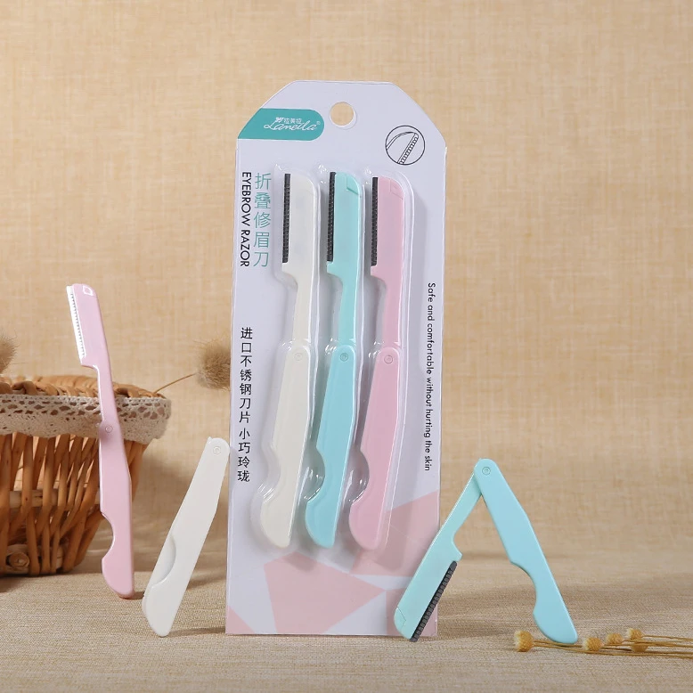 Lameila 3pcs/set Factory direct sales safety facial eyebrow trimmer razor beauty eyebrow razor A909, Pink,bule or customized eyebrow trimmer razor
Lameila 3pcs/set Factory direct sales safety facial eyebrow trimmer razor beauty eyebrow razor A909, Pink,bule or customized eyebrow trimmer razor