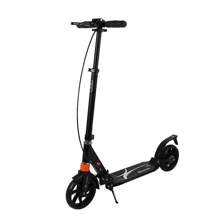 Folding PU two-wheel scooter city aluminum alloy folding scooter pedal two-wheel 8-inch disc brake scooter
Folding PU two-wheel scooter city aluminum alloy folding scooter pedal two-wheel 8-inch disc brake scooter