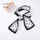 Unique Designwomen autumn custom polyester chiffon lurex scarf