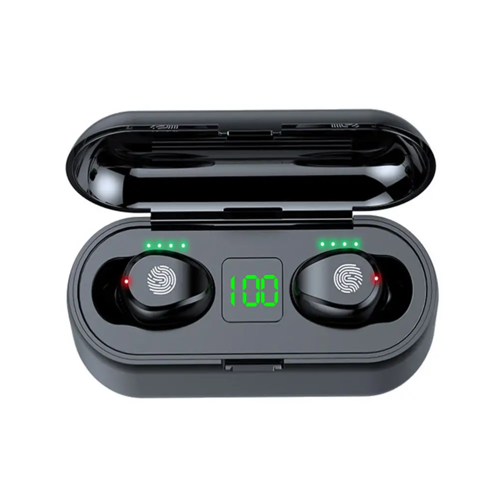F9 TWS BT 5.0 wireless earphones headphone Touch Control Earphones Stereo sport Headset LED Display Gaming Auriculare
F9 TWS BT 5.0 wireless earphones headphone Touch Control Earphones Stereo sport Headset LED Display Gaming Auriculare