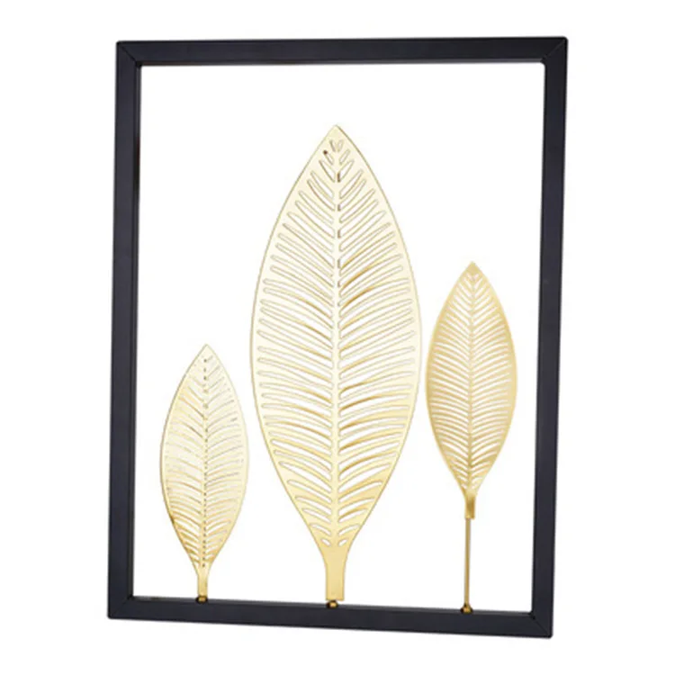 Wrought Iron Wall Hanging Background Wall Pendants Wall Ornaments Crafts Banana Leaves, Gold
Wrought Iron Wall Hanging Background Wall Pendants Wall Ornaments Crafts Banana Leaves, Gold