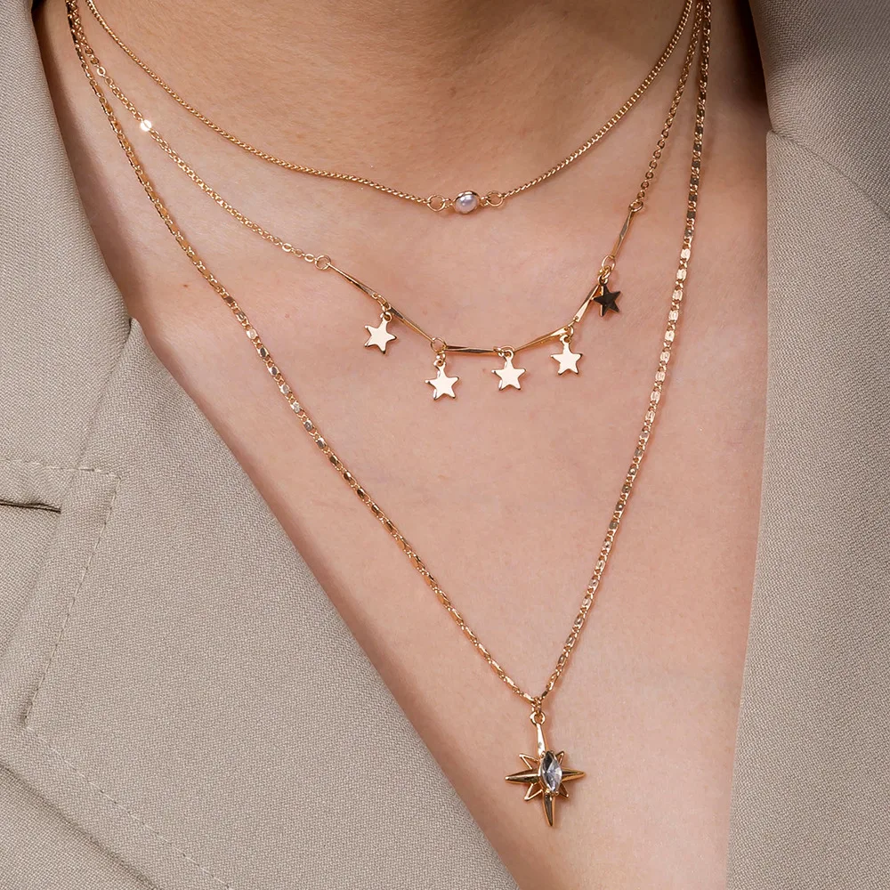 NZ060 Jewelry Women Elegant Gold Silver Plating Stainless Steel Necklace Butterfly Pendant Charms Layer Necklace
NZ060 Jewelry Women Elegant Gold Silver Plating Stainless Steel Necklace Butterfly Pendant Charms Layer Necklace