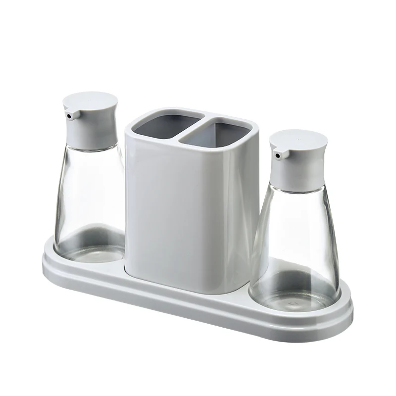 3pcs set household or restaurant available plastic chopsticks cage spoon cage with two glass seasoning bottle set
3pcs set household or restaurant available plastic chopsticks cage spoon cage with two glass seasoning bottle set
