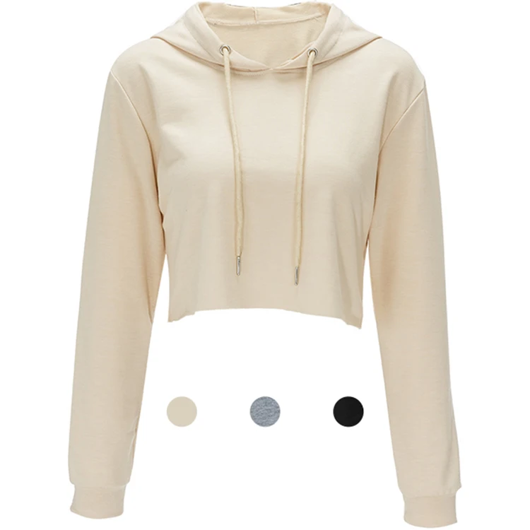 In-stock Items Custom Logo Printing Cotton Short Hoodie Sweatshirts Women Crop Top Hoodie, 3 colors
In-stock Items Custom Logo Printing Cotton Short Hoodie Sweatshirts Women Crop Top Hoodie, 3 colors
