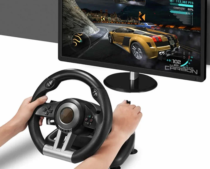 PXN-V3II Advanced multi platform game steering wheel, Ouka 2 PC learning car racing Need for Speed car simulator, Orange
PXN-V3II Advanced multi platform game steering wheel, Ouka 2 PC learning car racing Need for Speed car simulator, Orange