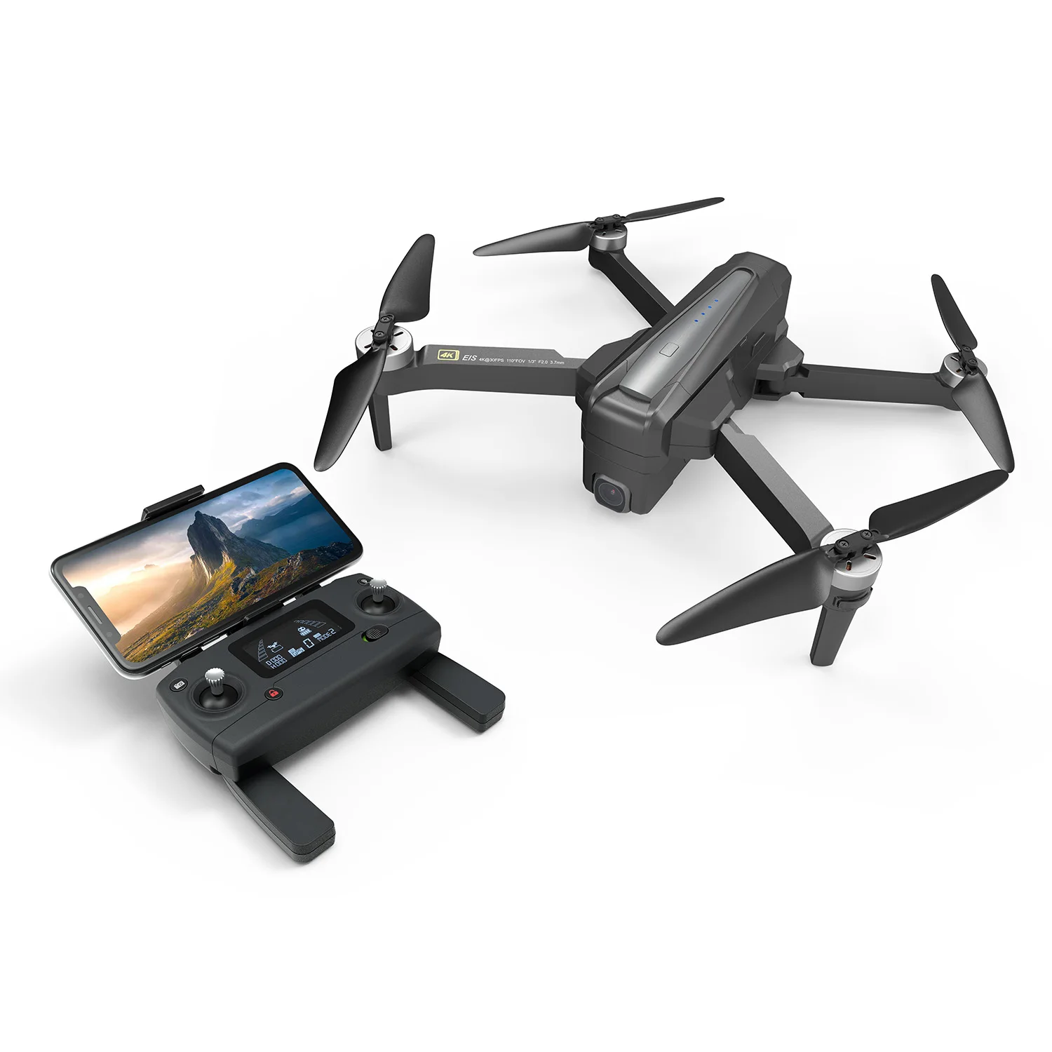 Folding drone with GPS and 5G WiFi 50-level digital zoom remote control 2021 long distance 4K camera mini quadcoper, Black
Folding drone with GPS and 5G WiFi 50-level digital zoom remote control 2021 long distance 4K camera mini quadcoper, Black