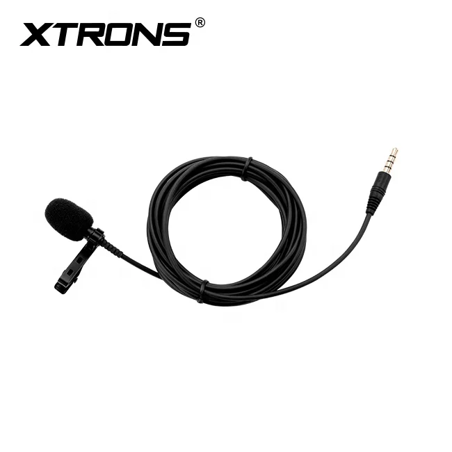 XTRONS Noise-Resistant Clip-on Microphone with 2.95m Cable
XTRONS Noise-Resistant Clip-on Microphone with 2.95m Cable
