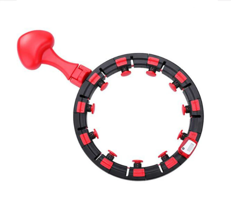 Auto-Spinning Adjustable Slimming Exercise Smart Counting Detachable Hula Hoops Fitness Equipment, Red
Auto-Spinning Adjustable Slimming Exercise Smart Counting Detachable Hula Hoops Fitness Equipment, Red