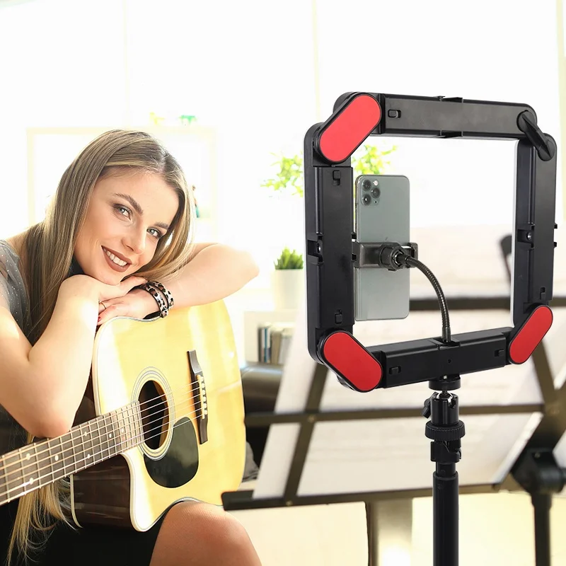Foldable Portable Photo Light 4 Tubes For Live Stream Makeup Photographic Studio Video Lighting, Black
Foldable Portable Photo Light 4 Tubes For Live Stream Makeup Photographic Studio Video Lighting, Black