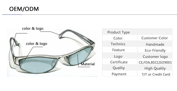 EUGENIA Classical Men Cycling Polarized High Quality Military China Manufacture Metal Sunglasses
